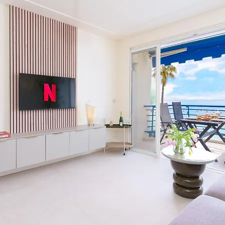 Lägenhet Terrasse Vue Idyllique Antibes