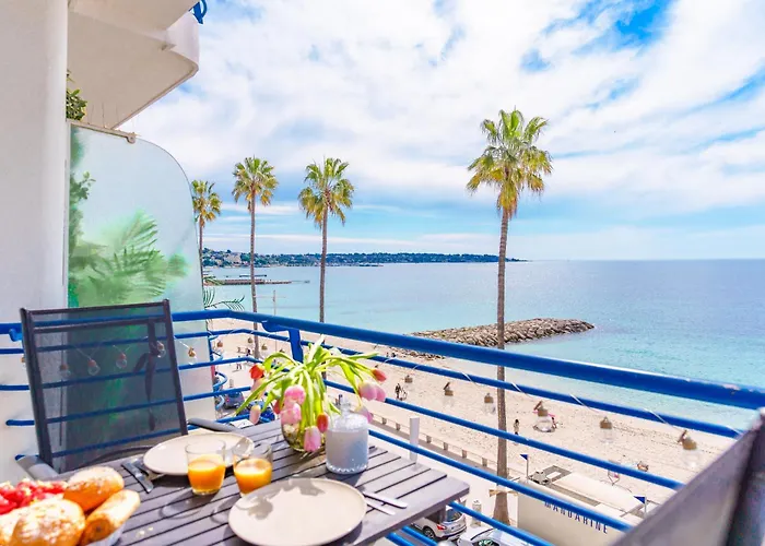 Terrasse Vue Idyllique Antibes