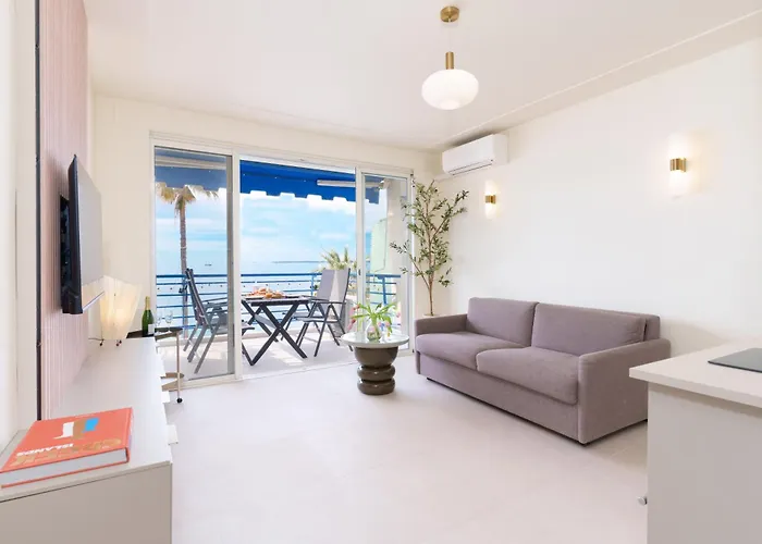 Terrasse Vue Idyllique Antibes